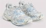 Balenciaga Witte Sneakers Runner 2 Stijl Blue Dames - Thumbnail 3