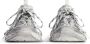 Balenciaga Witte Zilveren Damessneakers Gray Dames - Thumbnail 4