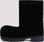 Balenciaga Zwarte Bont Lage Laars Black Heren - Thumbnail 2