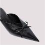 Balenciaga Zwarte Knife Bow Mule Arena Black Dames - Thumbnail 4