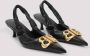 Balenciaga Zwarte Leren Pumps voor Vrouwen Black Dames - Thumbnail 3