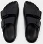 Balenciaga Zwarte Leren Zondag Sandalen Black Dames - Thumbnail 4