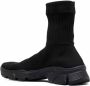 Balenciaga Zwarte Nylon High Top Sneaker Black Unisex - Thumbnail 2