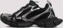 Balenciaga Zwarte Sneakers Stijlvol Ontwerp Reflecterende Details Black Heren - Thumbnail 2