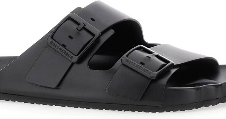 Balenciaga Zwarte Sunde Sandalen Black Heren