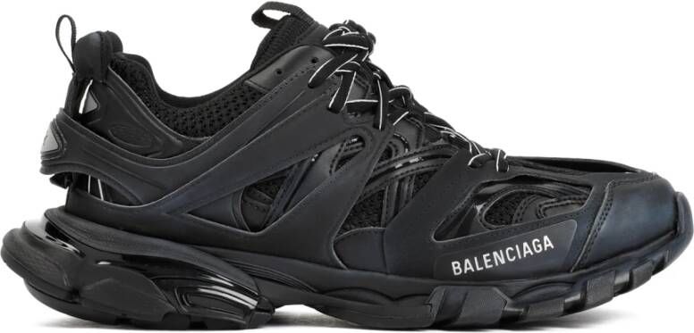 Balenciaga Zwarte Track Sneaker Black Heren