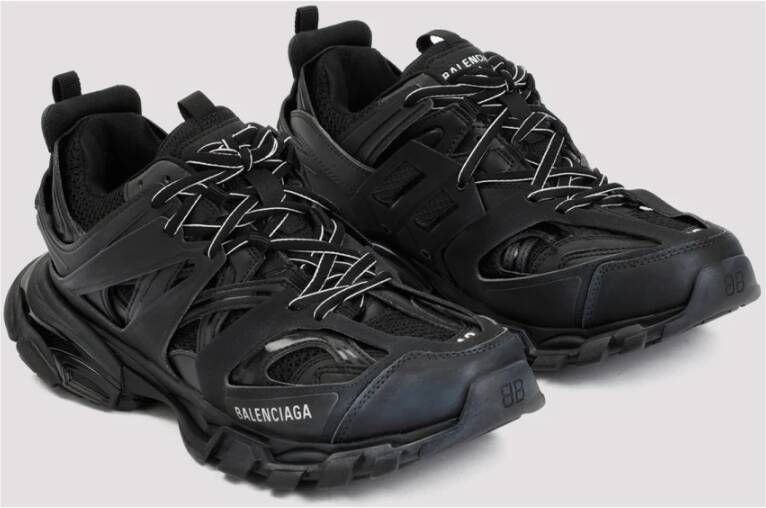 Balenciaga Zwarte Track Sneaker Black Heren