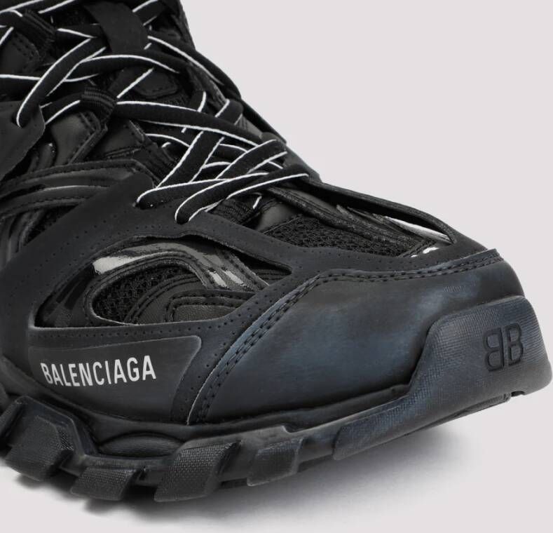 Balenciaga Zwarte Track Sneaker Black Heren