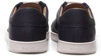 Bally Blauwe Leren Sneaker Stijlvol Ontwerp Blue Heren