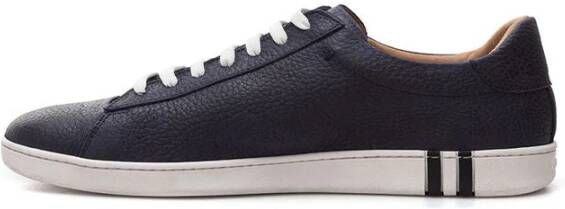 Bally Blauwe Leren Sneakers voor Mannen Blue Dames