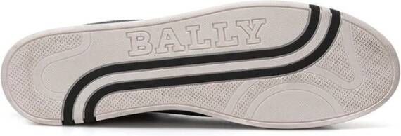 Bally Blauwe Leren Sneakers voor Mannen Blue Dames