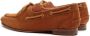 Bally Bruin Leren Boogdetail Schoenen Brown Dames - Thumbnail 2