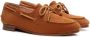 Bally Bruin Leren Boogdetail Schoenen Brown Dames - Thumbnail 4