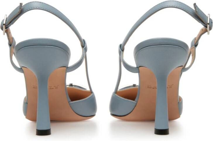 Bally Elegant Slingback Pumps Blue Dames