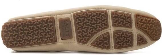 Bally Elegante Beige Leren Loafers voor Gentleman Beige Heren