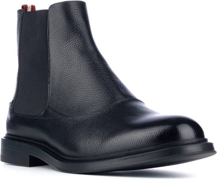 Bally Elegante Leren Laarzen voor Vrouwen Black Heren