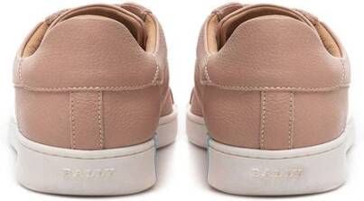 Bally Elegante Roze Leren Sneakers Pink Dames