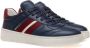 Bally Geperforeerde Leren Sneakers Blue Heren - Thumbnail 2