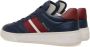 Bally Geperforeerde Leren Sneakers Blue Heren - Thumbnail 3