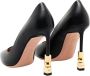 Bally Gouden Hoge Hak Decolletes Schoenen Black Dames - Thumbnail 4