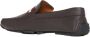 Bally Grained Leather Slip-On Flat Shoes Brown Heren - Thumbnail 4