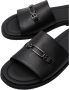 Bally Iconische Logo Platte Zomer Sandalen Black Heren - Thumbnail 4