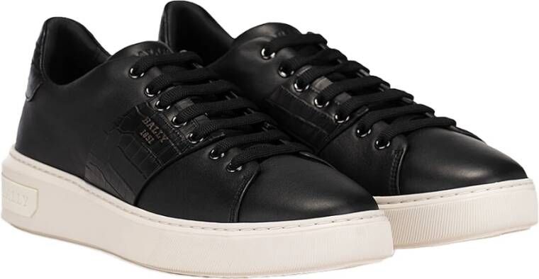 Bally Klassieke Sneakers voor Mannen en Vrouwen Black Heren