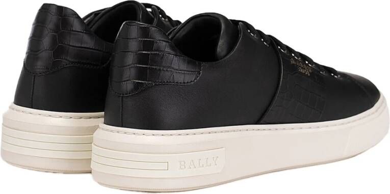 Bally Klassieke Sneakers voor Mannen en Vrouwen Black Heren