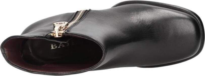 Bally Laarzen Zwart Black Dames