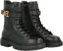 Bally Leren Enkellaarzen met Gouden Logo Black Dames - Thumbnail 2