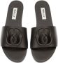 Bally Leren Platte Sandalen Black Dames - Thumbnail 4