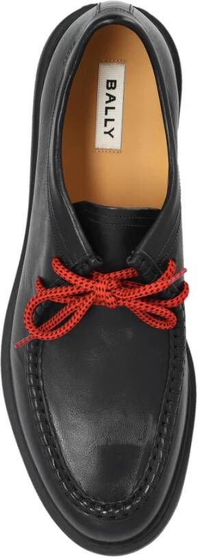 Bally Leren schoenen Graeson Black Heren