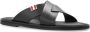 Bally Leren slides Glorany Black Heren - Thumbnail 4