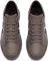 Bally Leren Sneakers Gray Heren - Thumbnail 2