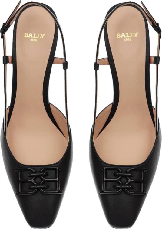 Bally Logo Decolletes Schoenen Black Dames