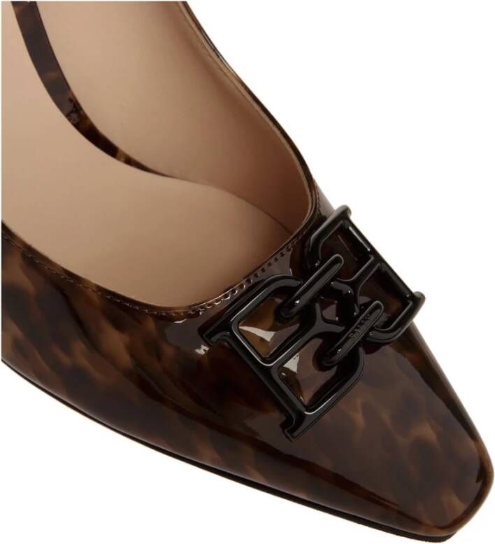 Bally Logo Decolletes Schoenen Brown Dames