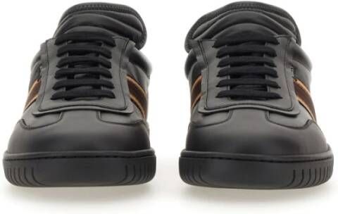 Bally Logo Sneaker 100% Kalfsleer China Black Heren