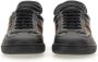 Bally Logo Sneaker 100% Kalfsleer China Black Heren - Thumbnail 4