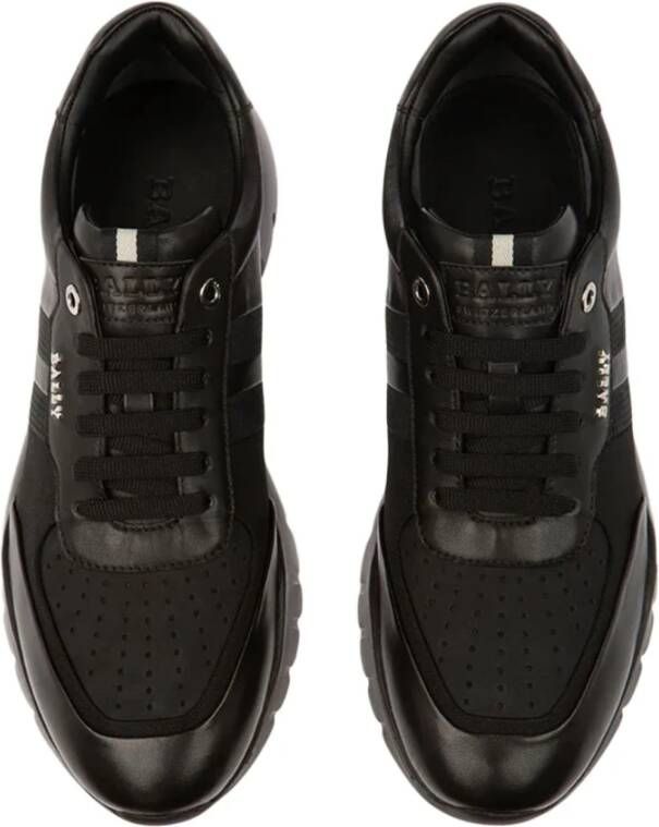 Bally Logo Sneakers voor Mannen en Vrouwen Black Heren