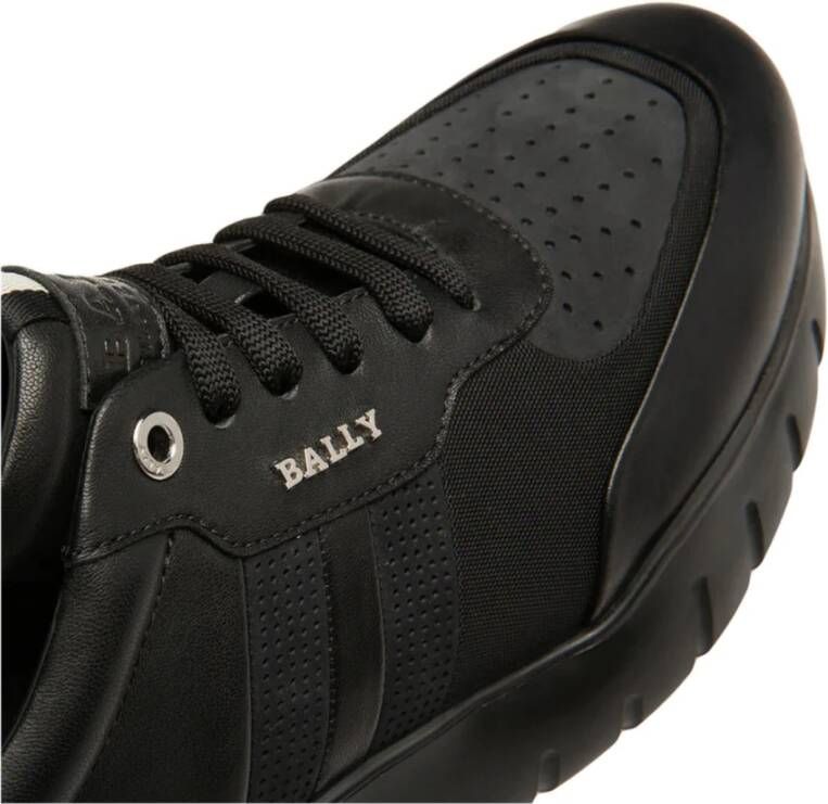 Bally Logo Sneakers voor Mannen en Vrouwen Black Heren