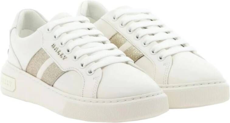 Bally Logo Sneakers White Dames