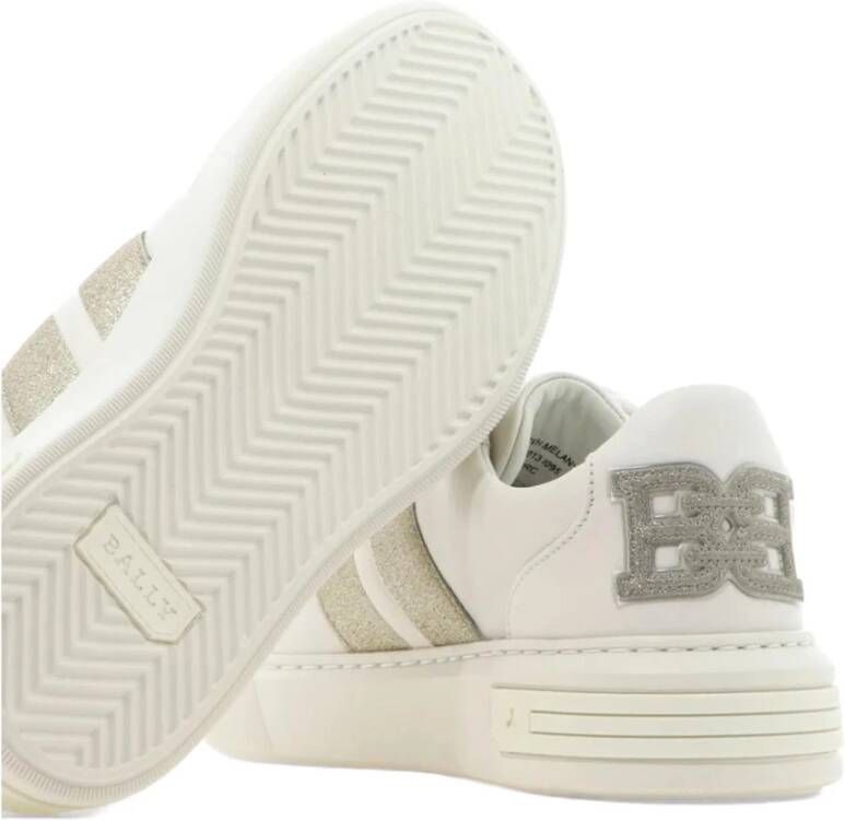 Bally Logo Sneakers White Dames