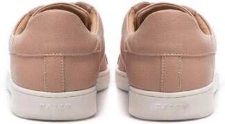 Bally Luxe Roze Leren Sneaker Vrouwen Pink Dames