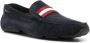 Bally Marineblauwe Suède Loafers Heren Black Heren - Thumbnail 2