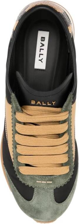 Bally Multicolor Sneakers Black Heren