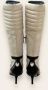 Bally Pre-owned Leather boots Beige Dames - Thumbnail 4