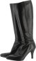 Bally Pre-owned Leather boots Black Dames - Thumbnail 2