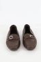 Bally Pre-owned Leather flats Brown Dames - Thumbnail 1