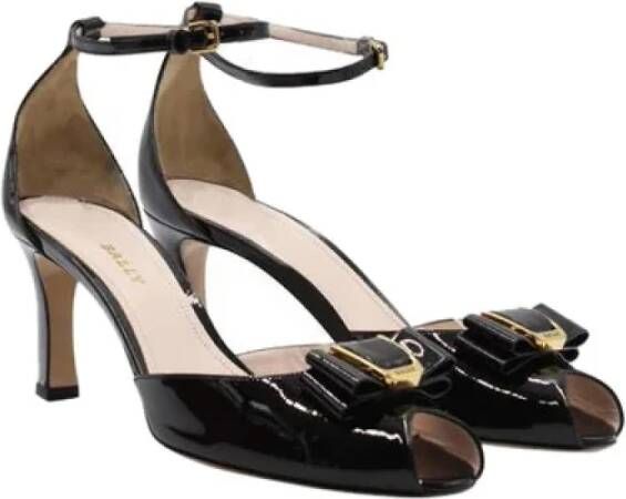 Bally Pre-owned Leather heels Black Dames