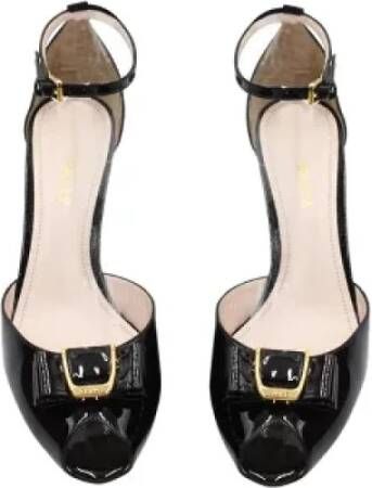 Bally Pre-owned Leather heels Black Dames